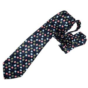 Joseph Scafidi Polka Dotted Necktie Handmade in Italy